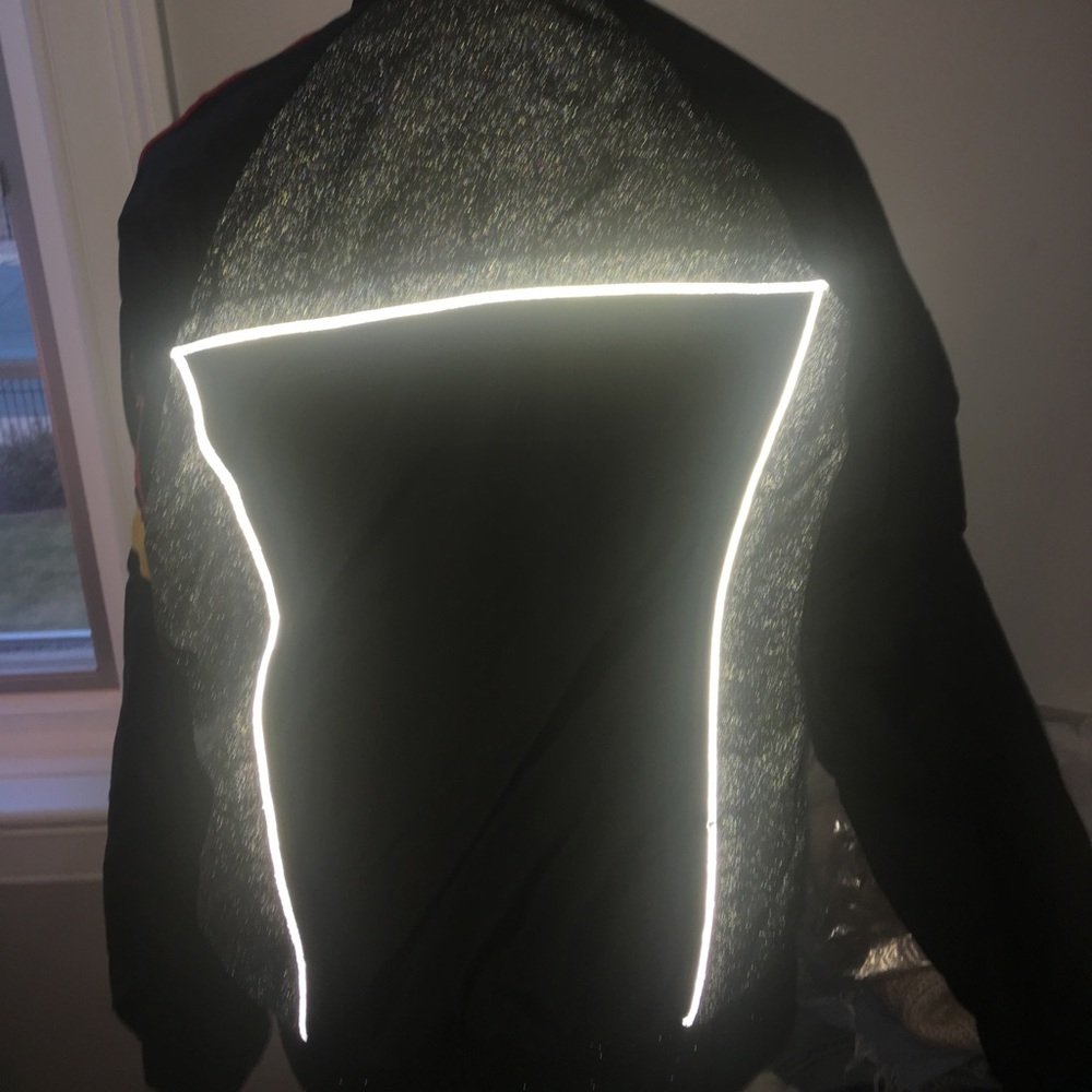 Reflective bomber jacket - Picture 2 of 5